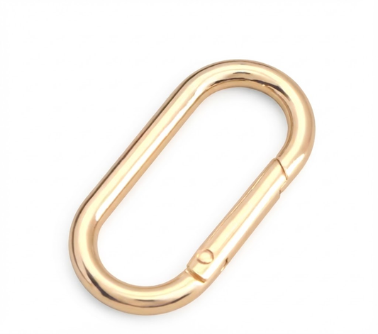 5 szt. - Złoty Łącznik Ovale – Twój detal Signature